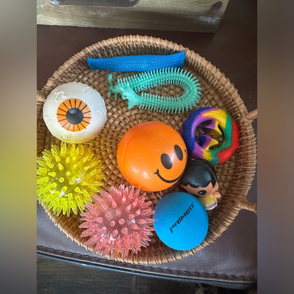 Fidget and Squishy Toys Sensory Stress Relief Anxiety Autism ADHD 9 Piece Lot